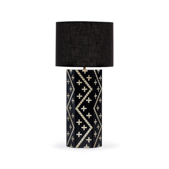 Rivera Bone Inlay Lamp