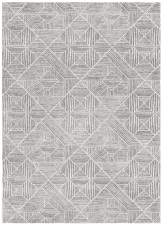 Onasis Kenza Contemporary Rug - Silver