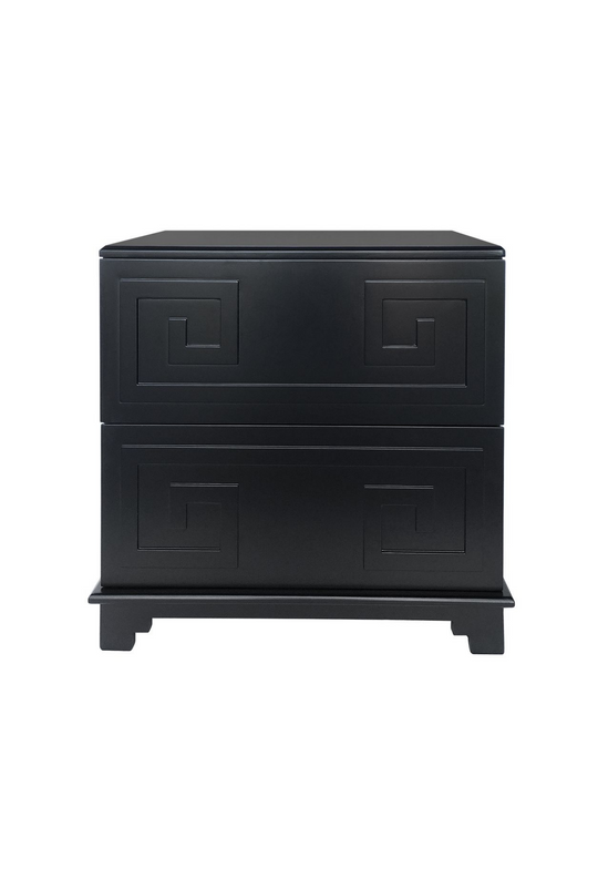 Grecia Bedside Table Black