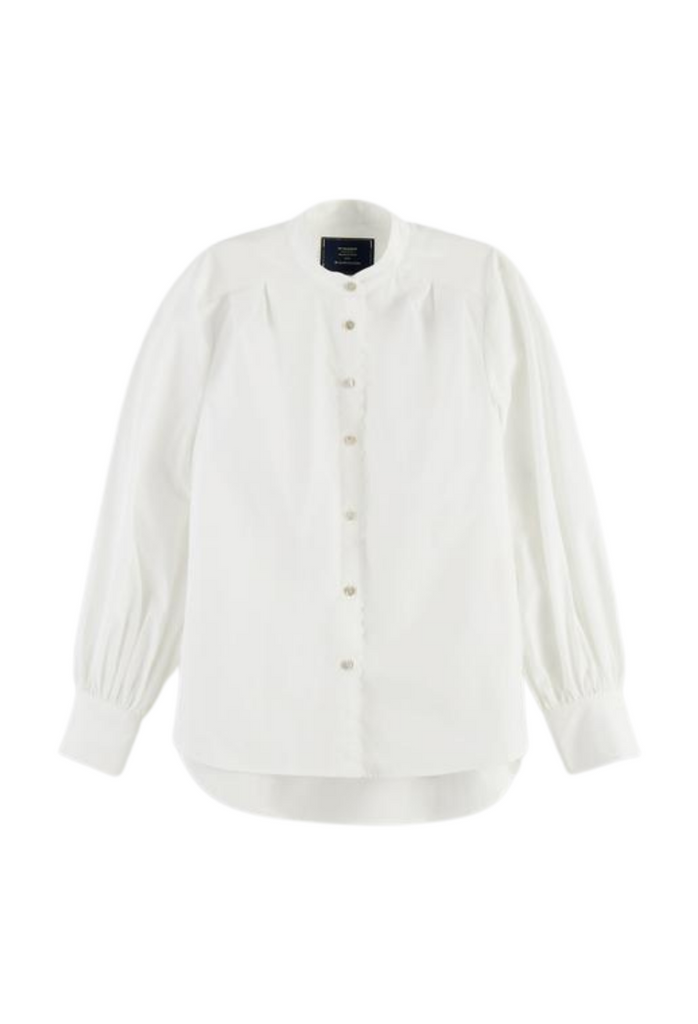 Oversized Organic Cotton Shirt - White