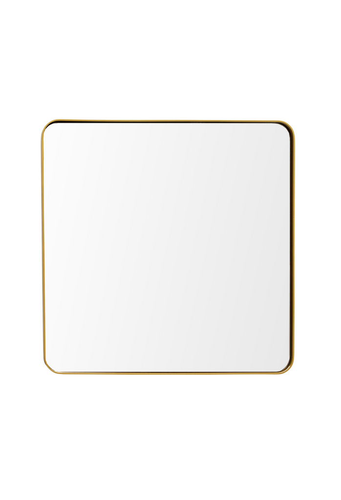 Gaby Square Mirror - Gold