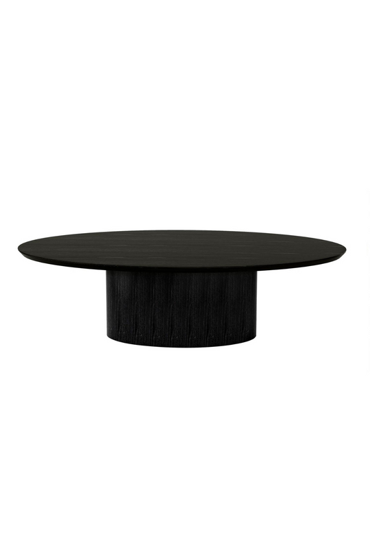 Piah Oval Dining Table - Black
