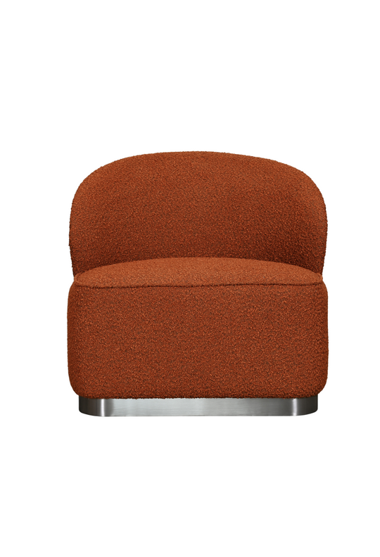 Genova Armchair - Brick Boucle
