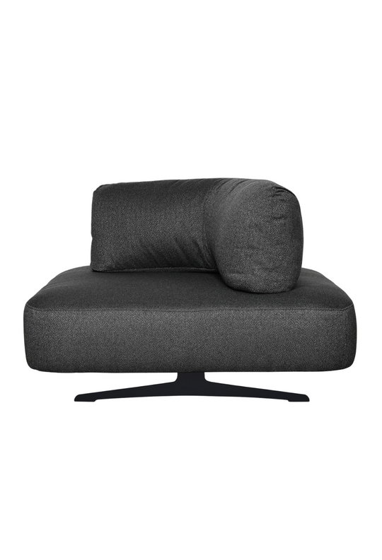 Portofino Lounger - Gusto Charcoal