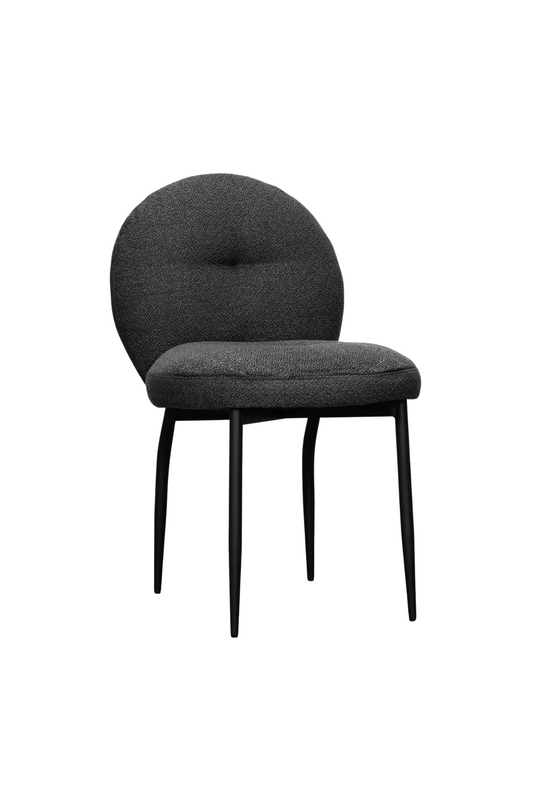 Khloe Dining Chair - Charcoal