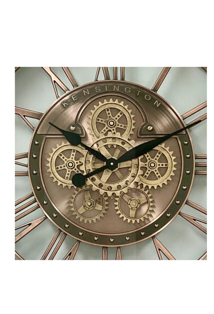 Diona Luxurious Stainless Rotary Gears Wall Clock