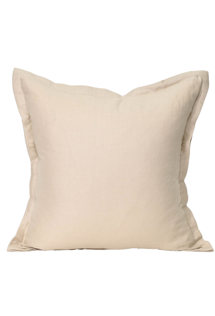 Estelle Linen Cushion - Oatmeal - 55x55