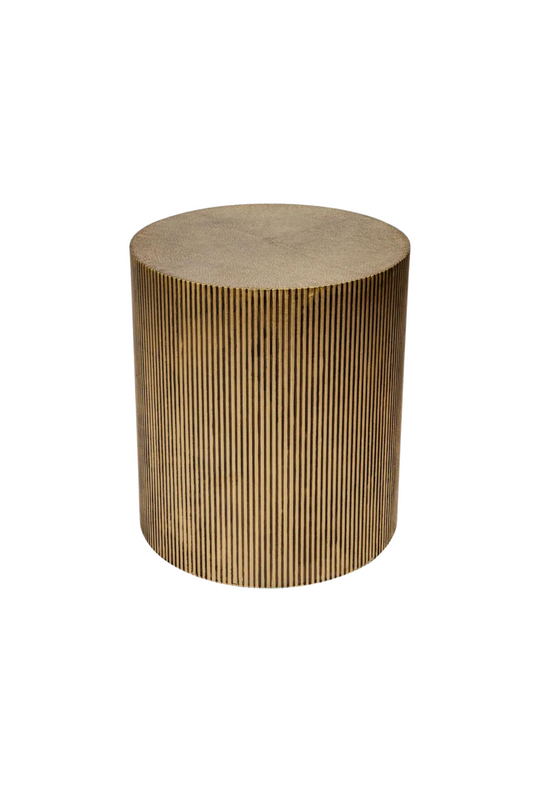 Chaz Side Table - Brass