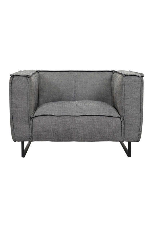 Loreta Chair - Black Tan Knit