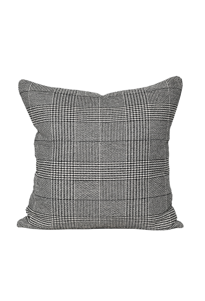 Coco Textures Cushion - Duke Tweed Black
