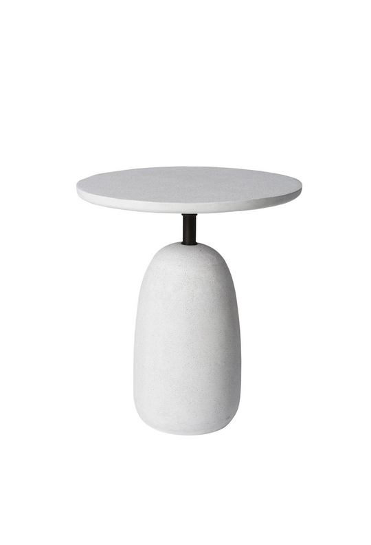 Kelly Outdoor Side Table - White