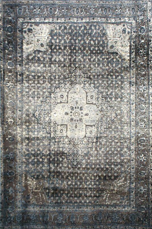 Urban Distressed Medallion Rug