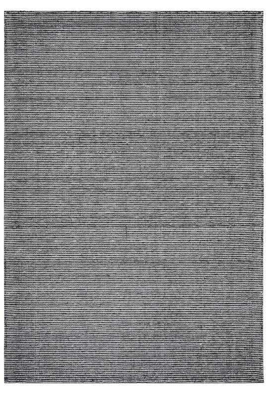 Allura Rug Black Cotton