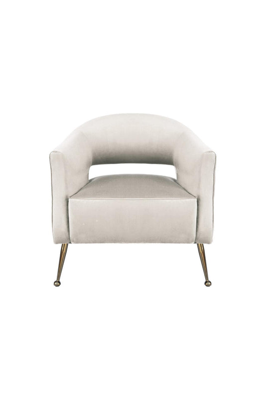 Avelino Armchair – Silver Grey
