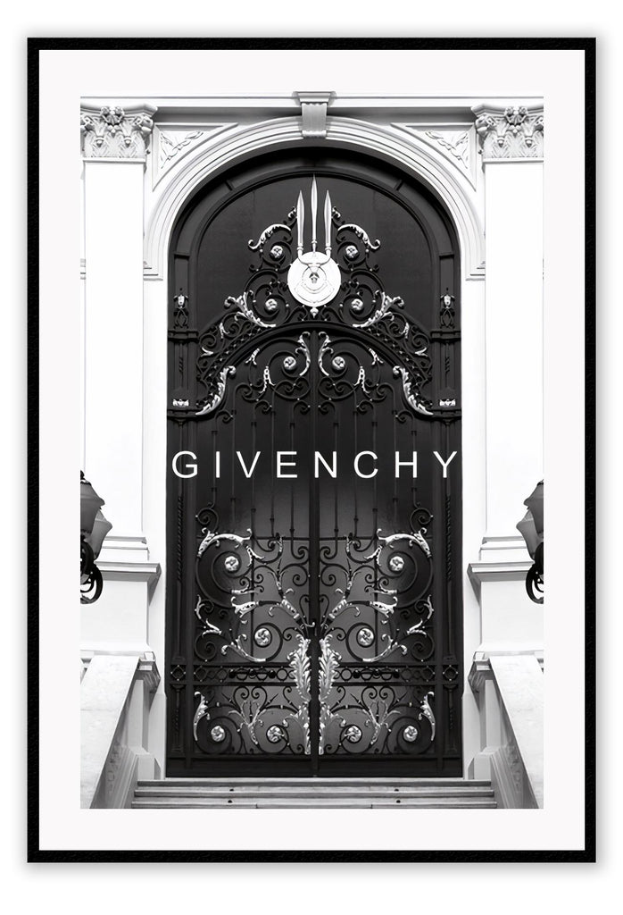 Fashion print black and white givenchy shop from iconic