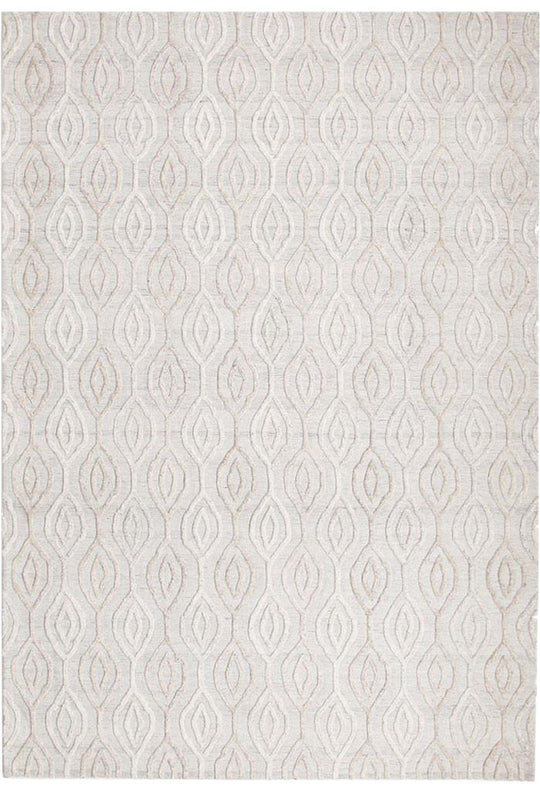 Diamond Rug White