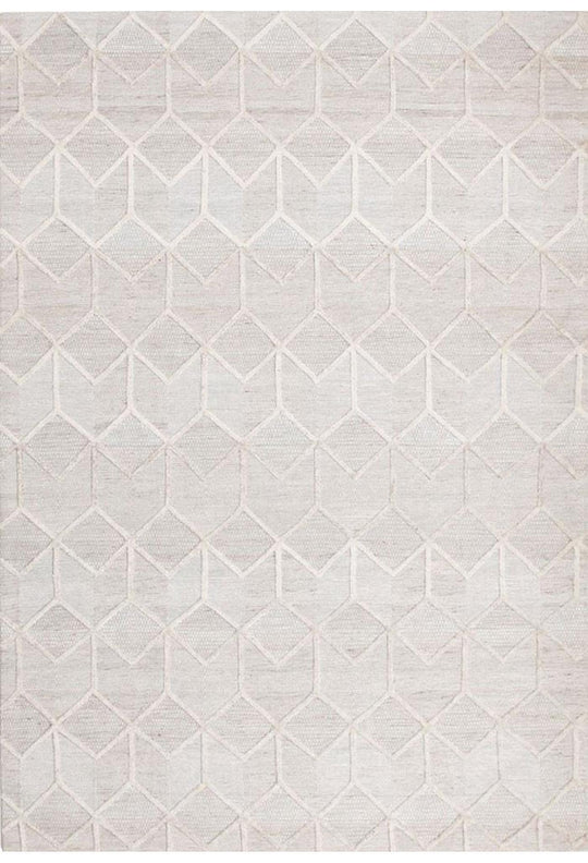 Diamond Vision Rug - White