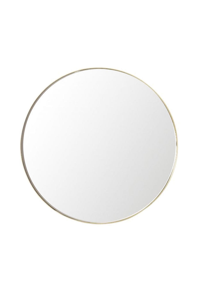 Gabriel Round Mirror - Gold