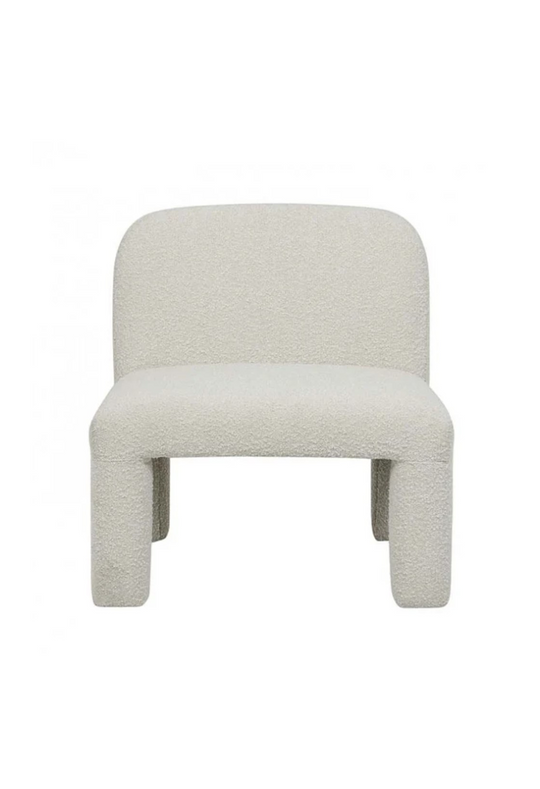 Hug Arc Occasional Chair - Oat Boucle
