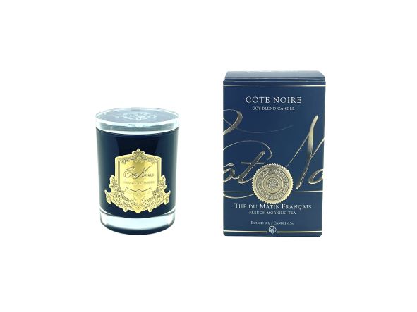 French Morning Tea - Cote Noire Gold Badge Candle - 75g