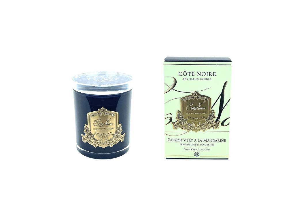 Persian Lime - Cote Noire Gold Badge Candle - 450g