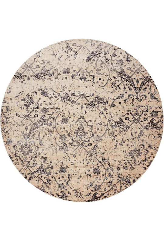 Grain Brown Marianna Round Rug 800
