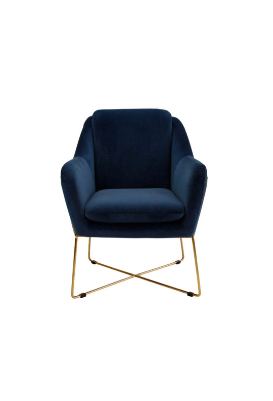 Millie Armchair - Navy
