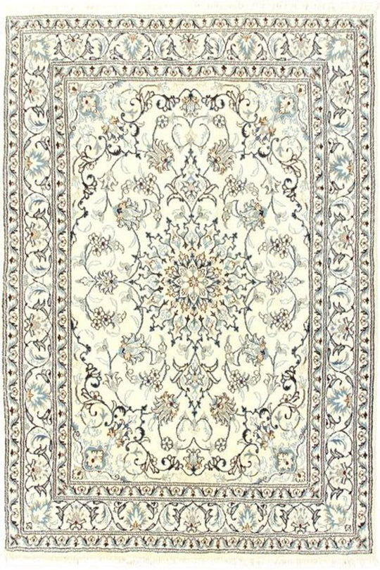 Nain Medallion Hand Knotted Wool 205x142 cm