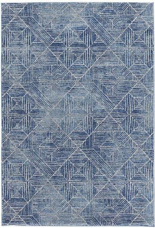 Onasis Kenza Contemporary Rug - Navy