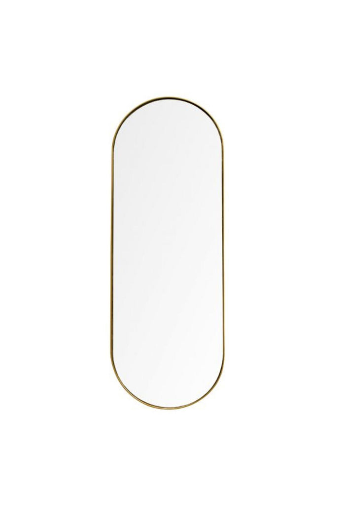 Gabriel Oval Mirror - Gold