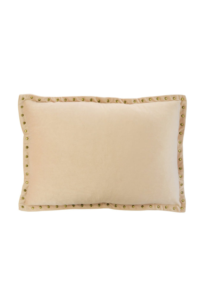Semplice studded Cushion - Ivory
