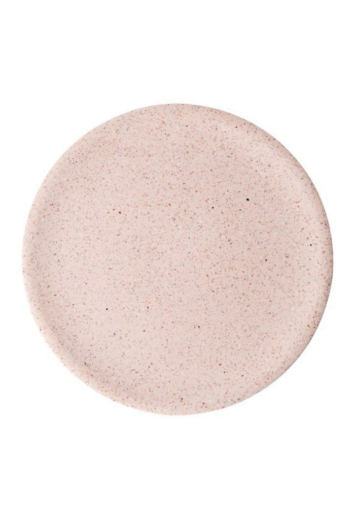 Terrazzo Dimple Tray - Large Rose