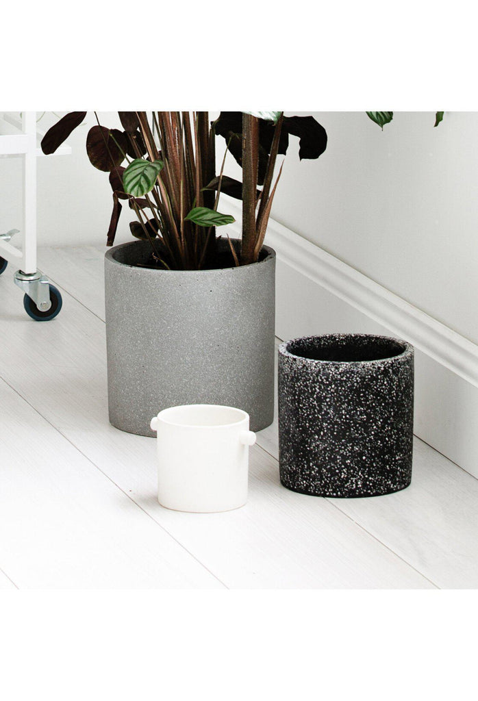 Terrazzo Pot - Black