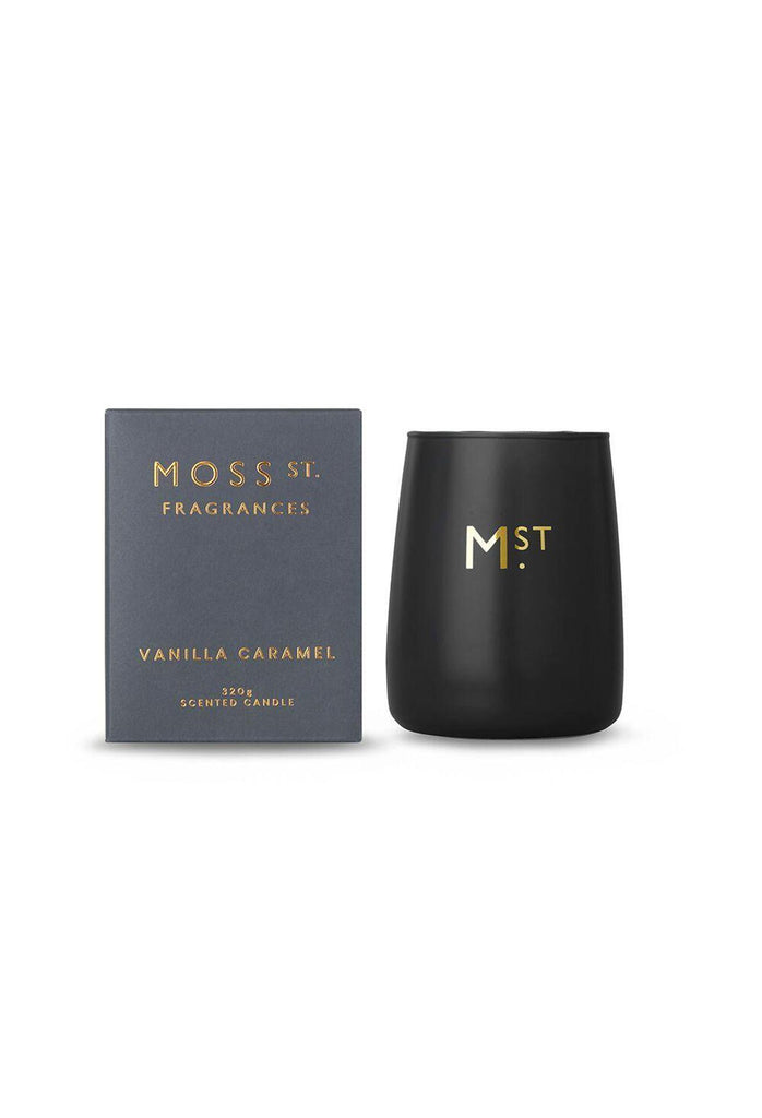 Vanilla Caramel Candle - MOSS ST Fragrances