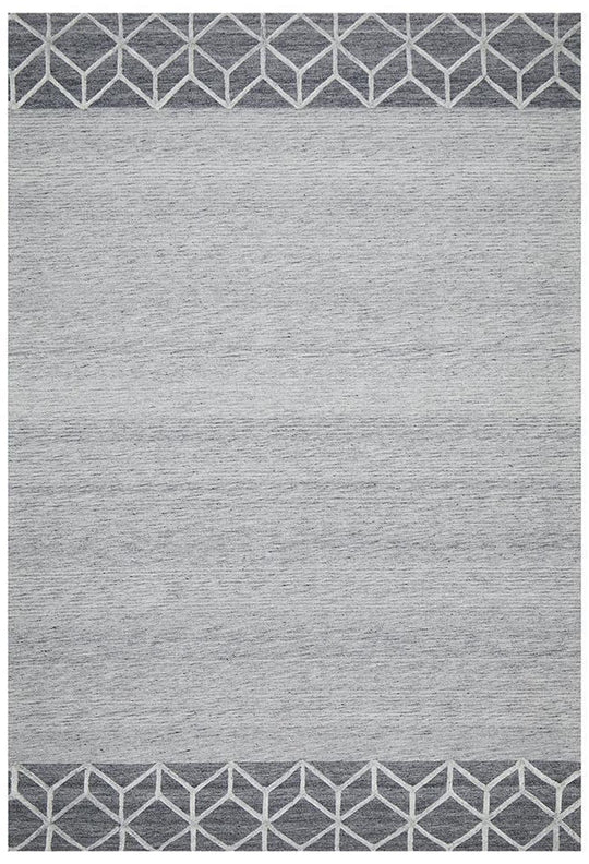 Vicenza Winter Grey Pulse Modern Rug