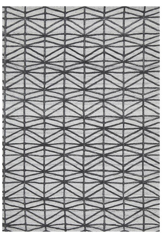 Vicenza Winter Pewter Prestige Modern Rug