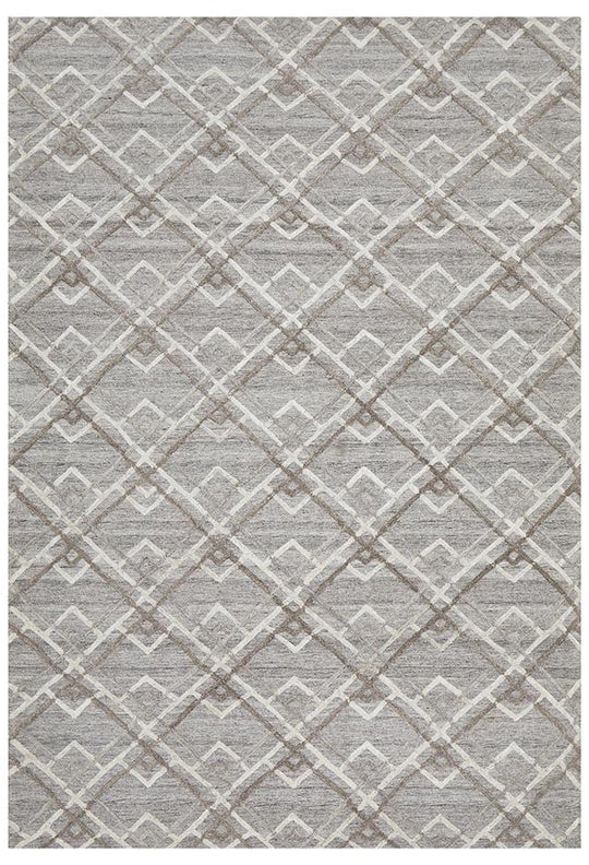 Vicenza Winter Silver Stream Modern Rug