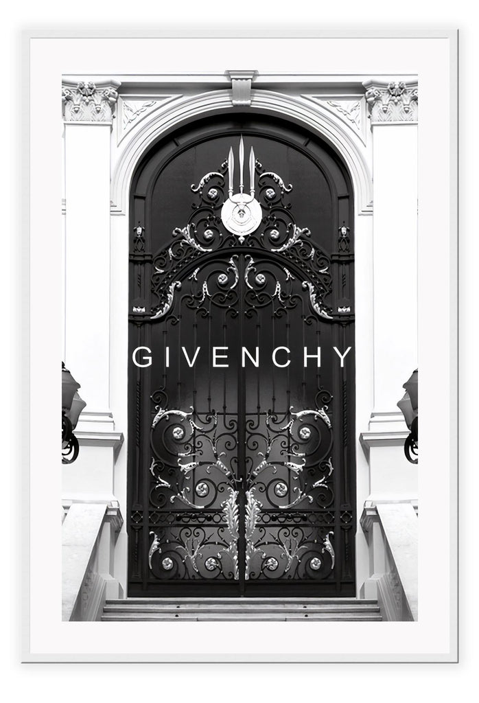 Fashion print black and white givenchy shop from iconic