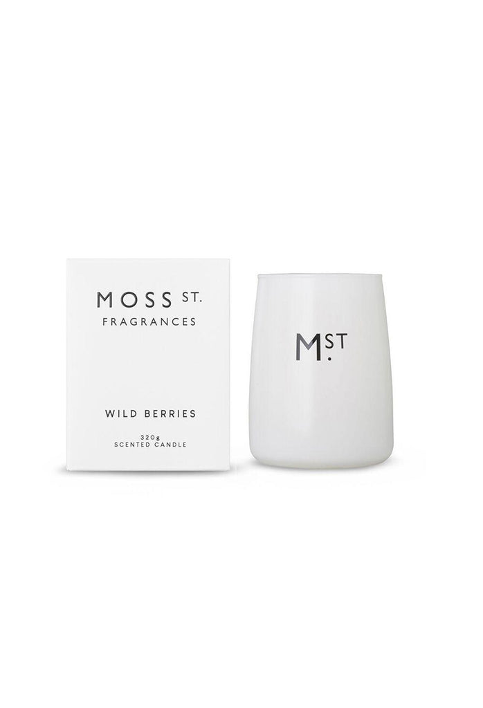 Wild Berries Candle - MOSS ST Fragrances